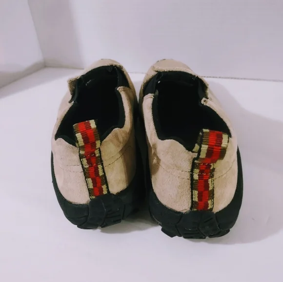 Merrell MOC Hiking Shoes Women’s 8M~Taupe~Slip On Loafers Casual Comfort - Picture 5 of 8